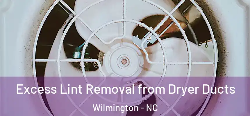 Excess Lint Removal from Dryer Ducts Wilmington - NC